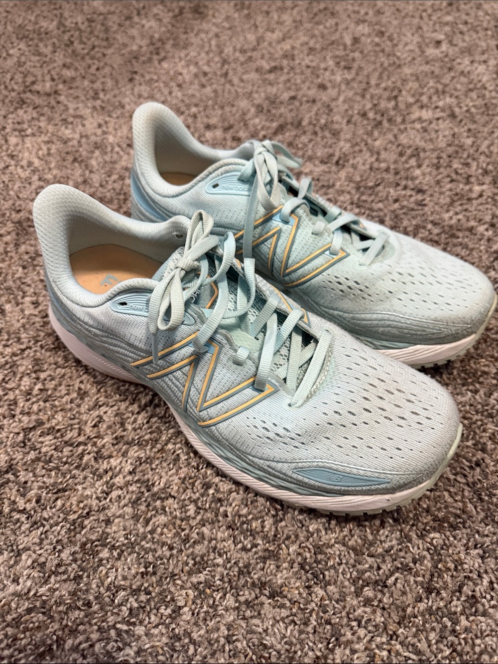 New Balance Fresh Foam X 860v12 Women’s Mint Green Running Shoes Size 10